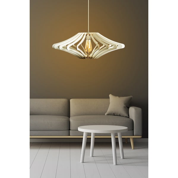 Lampadario bianco ø 59 cm – Opviq lights-image-1