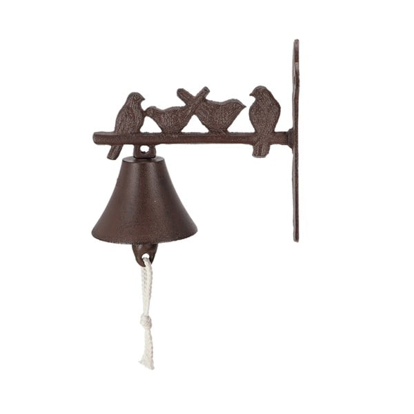 Campana da parete in ghisa con uccelli decorativi Esschert Design - Esschert Design-image-2