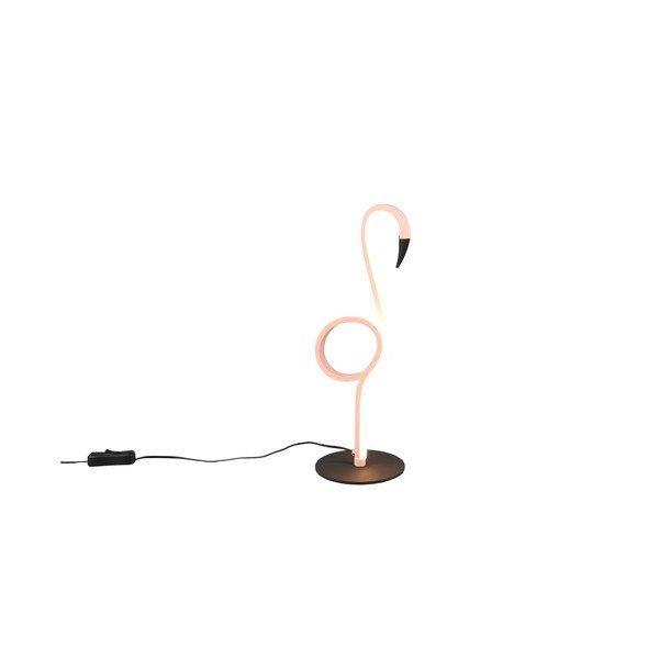 Lampada da tavolo rosa (altezza totale 35 cm) Ingo – Reality-image-4