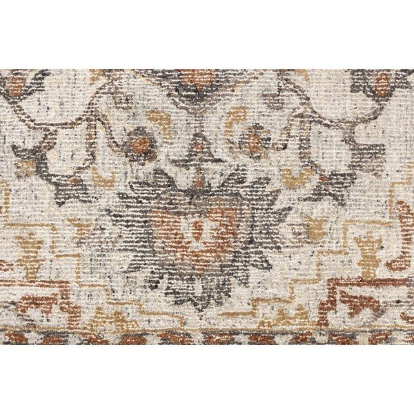 Tappeto beige in misto lana 160x230 cm Amori – Dutchbone-image-1