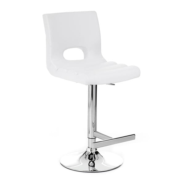 Sgabello da bar bianco Sem - Tomasucci