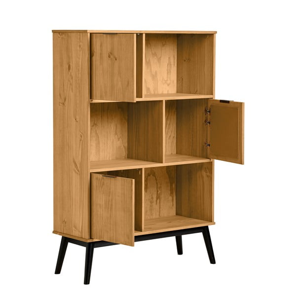 Libreria in legno di pino Natasha - Marckeric-image-3