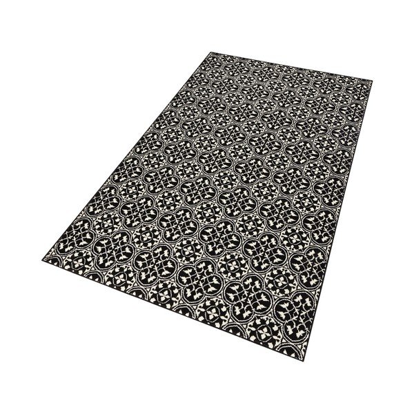 Tappeto nero Gloria Pattern, 200 x 290 cm - Hanse Home-image-3