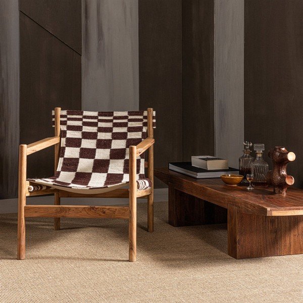 Poltrona in legno marrone Zano – WOOOD-image-1