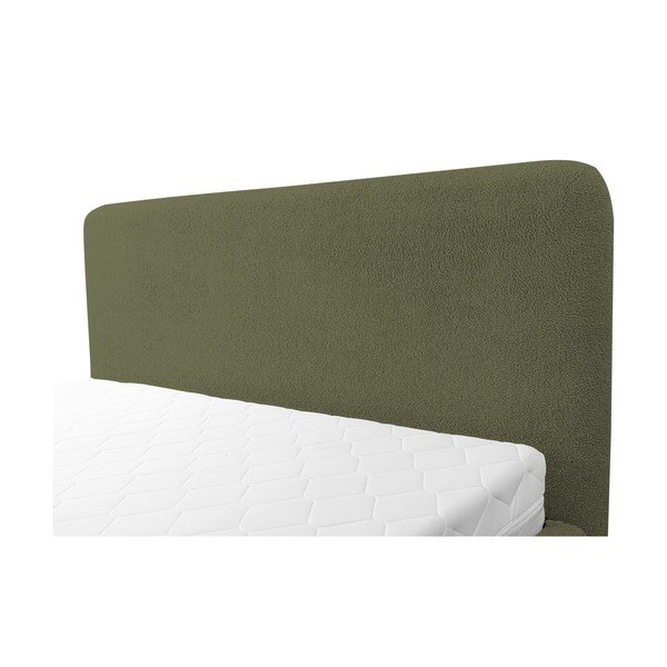 Letto matrimoniale imbottito verde con contenitore con rete inclusa 140x200 cm Makapu – Makamii-image-4