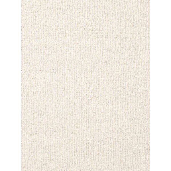 Tappeto rotondo color crema in lana tessuto a mano ø 200 cm Puristic Knots – Elle Decoration-image-4