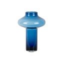 Vaso blu in vetro (altezza totale 37 cm) Asombroso  – PT LIVING