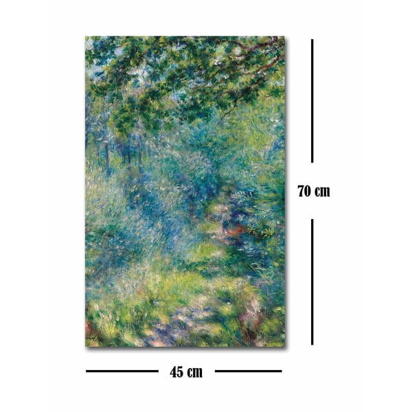 Riproduzione murale su tela, 45 x 70 cm Pierre Auguste Renoir - Wallity-image-3