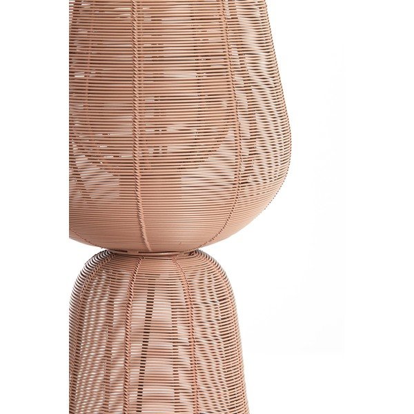 Lampada da tavolo rosso chiaro (altezza 42 cm) Aboso - Light & Living-image-1