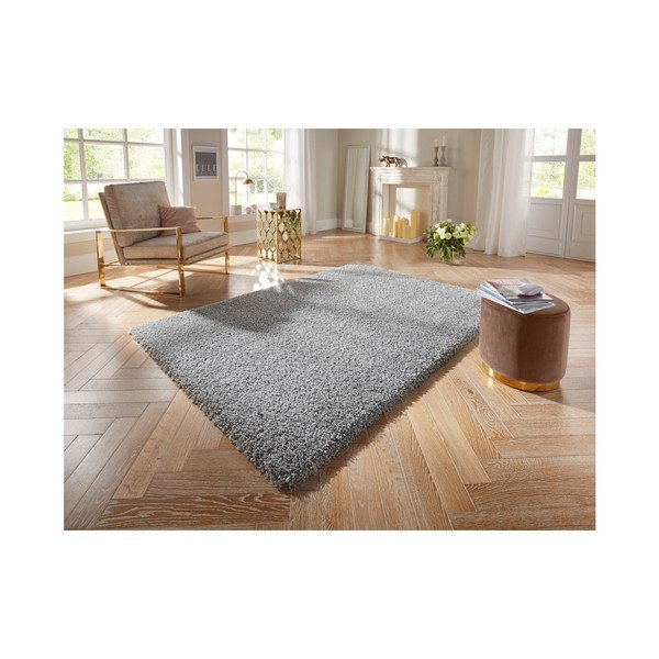 Tappeto grigio chiaro Talence, 140 x 200 cm Lovely - Elle Decoration-image-2