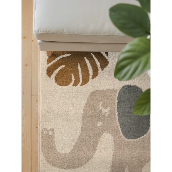 Tappeto per bambini color crema 120x170 cm Animal Safari – Hanse Home-image-2