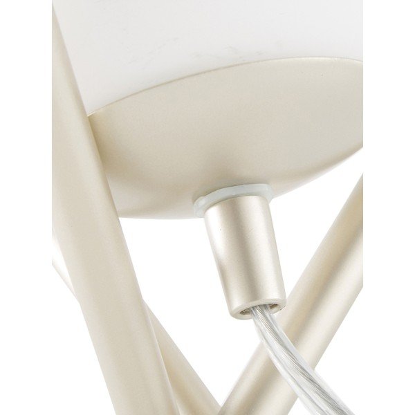 Lampada da tavolo bianca con paralume in vetro, altezza 33 cm Erik - Westwing Collection-image-3