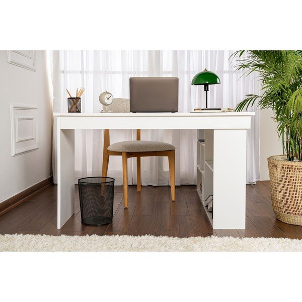 Scrivania angolare opaca 120x130 cm Vesper – Kalune Design-image-4