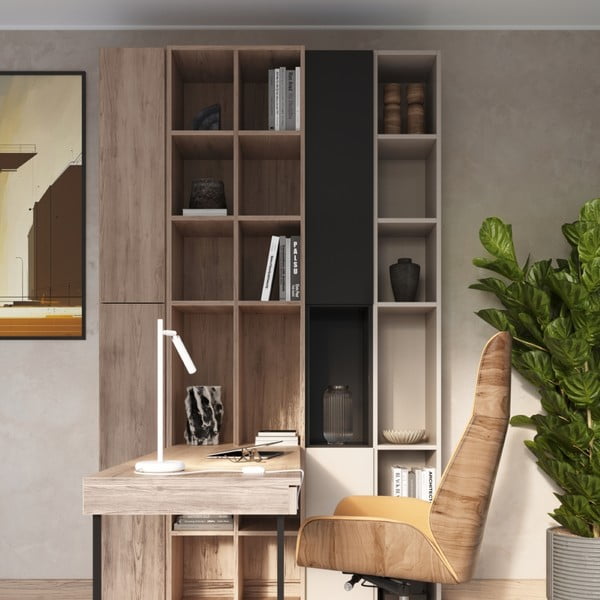 Lampada da tavolo bianca (altezza totale 43 cm) Fideus – Sollux-image-2