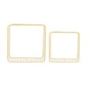 Mensole in set giallo chiaro in acciaio 2 pz 35 cm Reja – PT LIVING