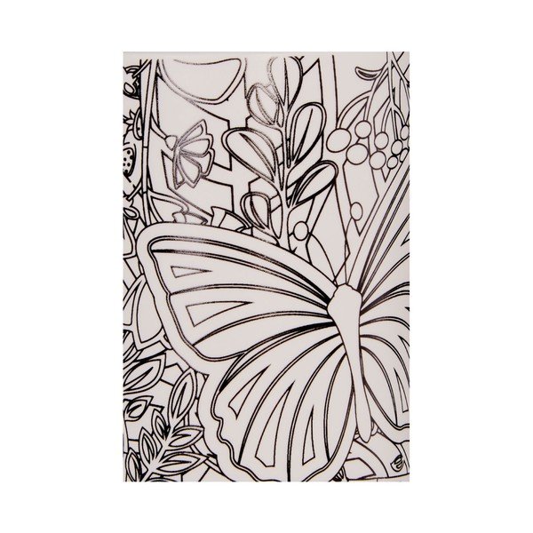Set di 6 pennarelli e tazza per marcatura fai da te, Butterflies - Premier Housewares-image-2