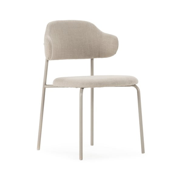 Sedie da pranzo in set color crema 4 pz Adriel – Marckeric