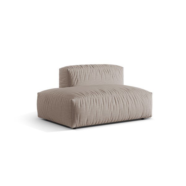 Modulo divano beige (angolo sinistro) Martina - Micadoni Home-image-1