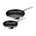 Teglie in acciaio inox 2 pezzi Intuition - Tefal