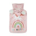 Borsa dell'acqua calda rosa chiaro in lana di pecora 1,8 l Etoiline – douceur d'intérieur