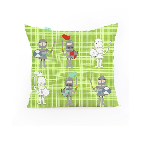 Copripiumino e cuscino in cotone per bambini , 140 x 200 cm Knight - Mr. Fox-image-1