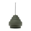 Lampada a sospensione verde ø 25 cm - Antic Line