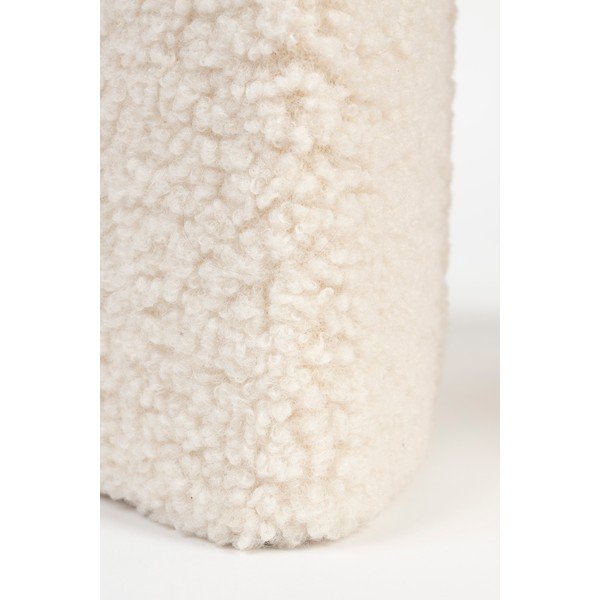 Sgabello color crema imbottito Noxx – White Label-image-4