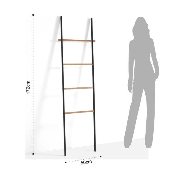 Scala decorativa nera Janny - Tomasucci-image-2