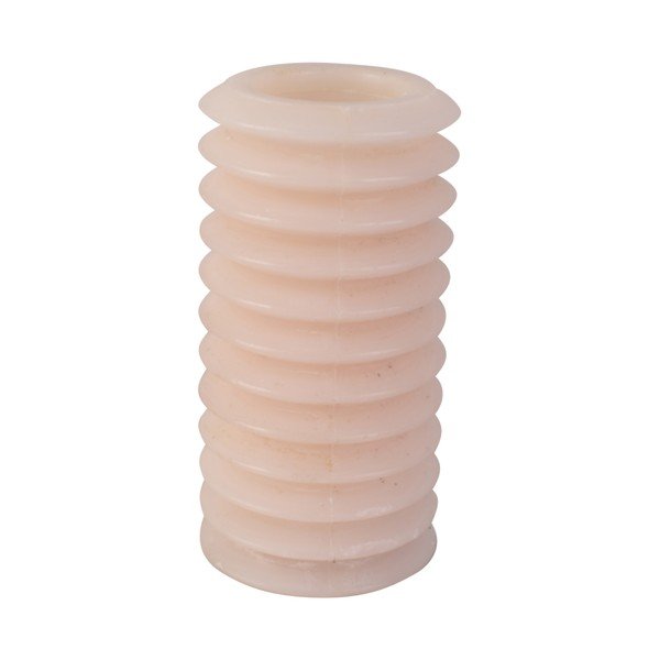 Candela rosa a strati, altezza 15 cm Layered Circles - PT LIVING