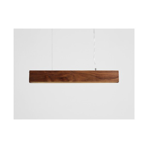 Závěsné svítidlo z ořechového dřeva Custom Form Line Plus L