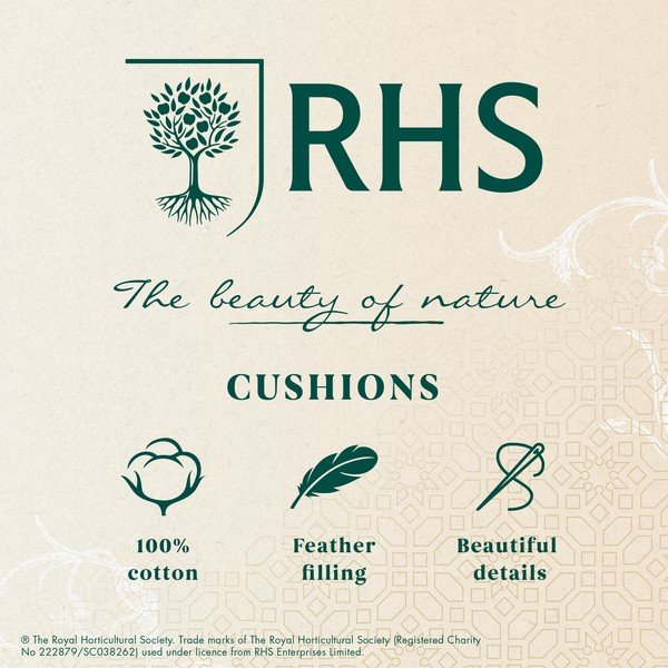 Cuscino decorativo in velluto 50x50 cm Garden Walk – RHS-image-3