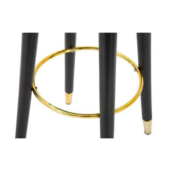 Sedia da bar turchese in imbottito (altezza della seduta 74 cm) Paris – Mauro Ferretti-image-4