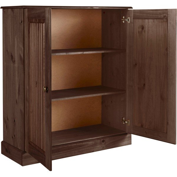 Madia in legno di pino marrone 100x34 cm Mille - Støraa-image-3