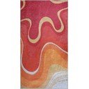 Tappeto rosso e arancione lavabile 60x100 cm Colors of Joy – Vitaus