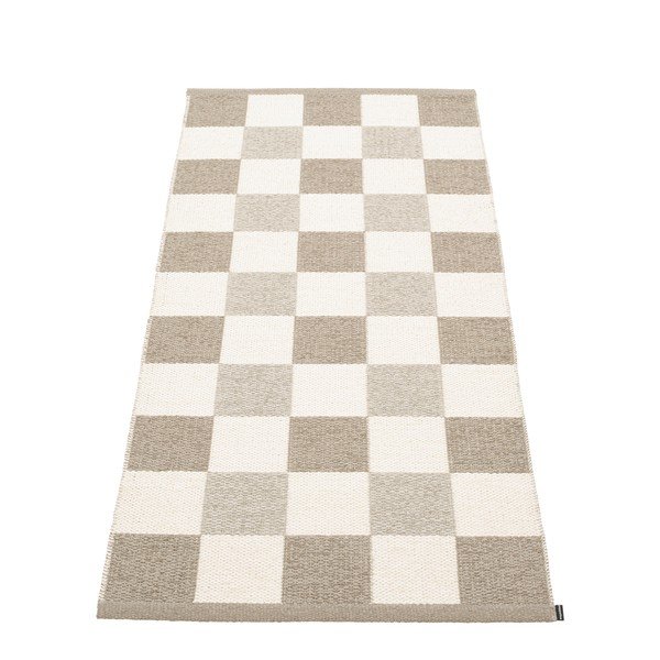 Passatoia da interno/esterno beige/color crema 70x160 cm Pix Dark Linen – Pappelina