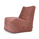 Puof a sacco color mattone con rivestimento in velluto a coste Seat Lounge – SLOWDOWN