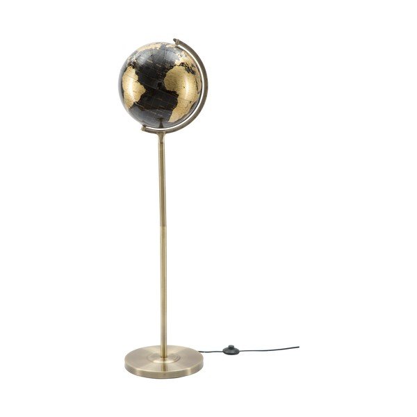 Lampada da tavolo in bronzo nero Da Terra, altezza 130 cm - Mauro Ferretti