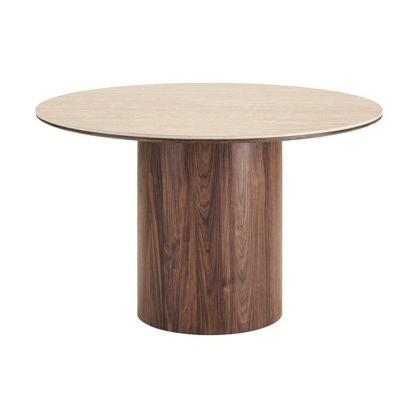Tavolo da pranzo rotondo con piano in ceramica ø 120 cm Delphi – House Nordic