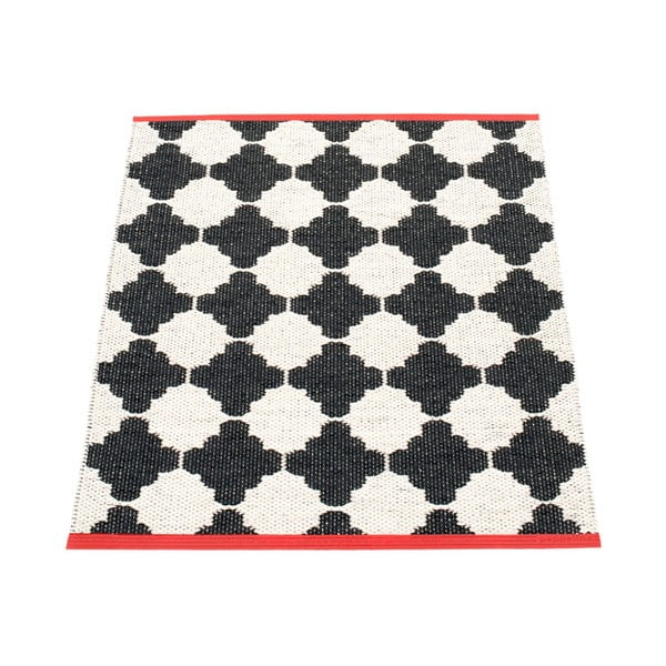 Tappeto da interno/esterno bianco e nero 70x90 cm Marre Black Coral – Pappelina