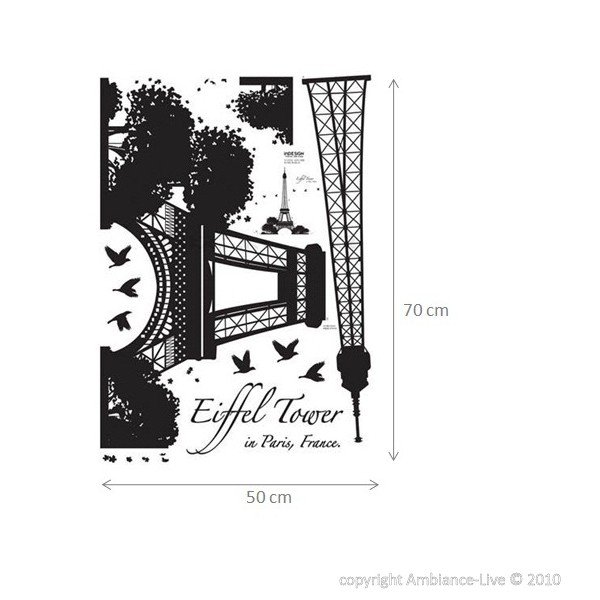 Adesivo Torre Eiffel - Ambiance-image-2
