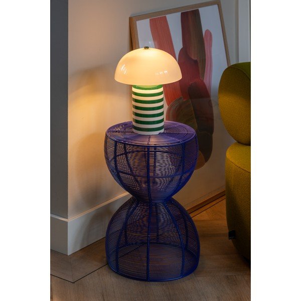 Tavolino rotondo in metallo ø 30 cm Cuerda Doble – Leitmotiv-image-4