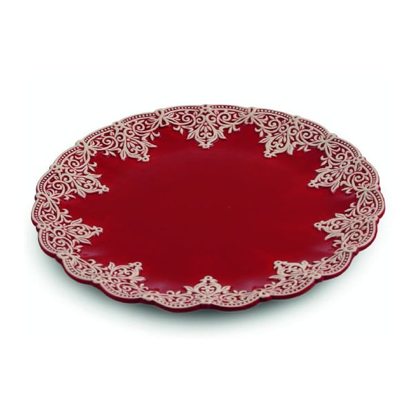 Tác Praline Round Red