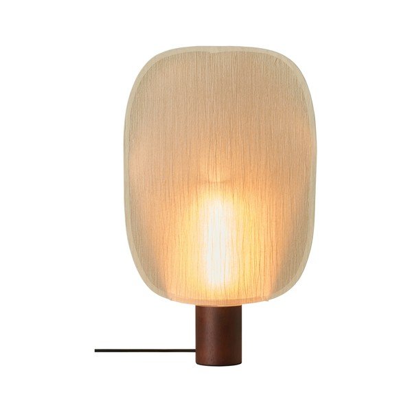 Lampada da tavolo marrone/color crema in carta (altezza totale 44 cm) Mai Le – Ellos Home-image-4
