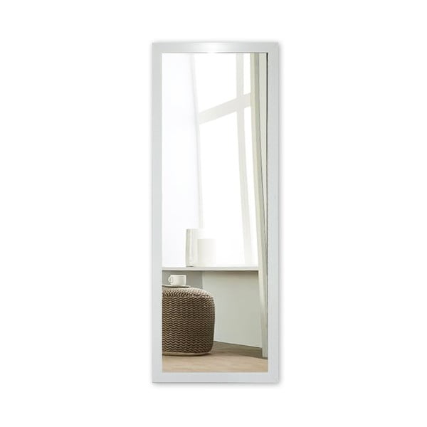 Specchio da parete con cornice bianca Ibis, 40 x 105 cm - Oyo Concept