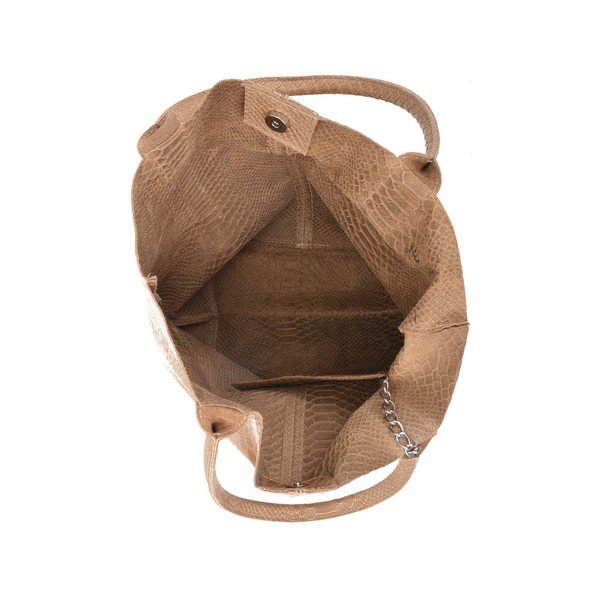 Borsa shopper in pelle marrone Lola - Renata Corsi-image-3
