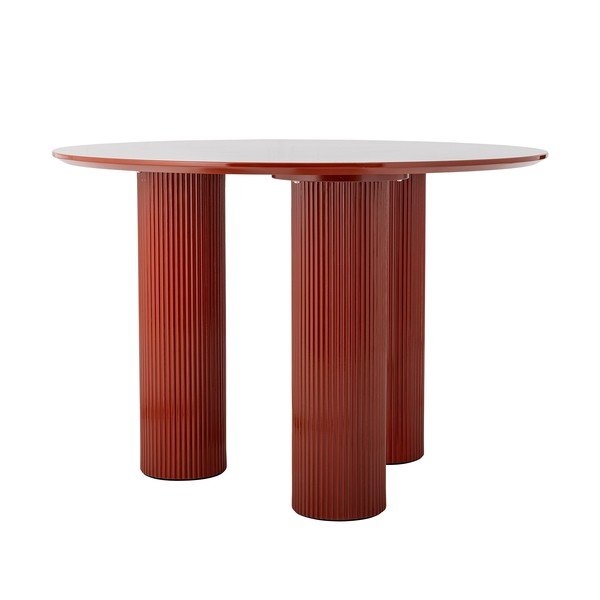 Tavolo da pranzo rotondo lucido ø 110 cm Della – Bloomingville-image-2