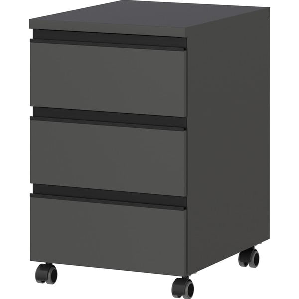 Armadietto color antracite su ruote 40x63x50 cm Bedano – Germania-image-2