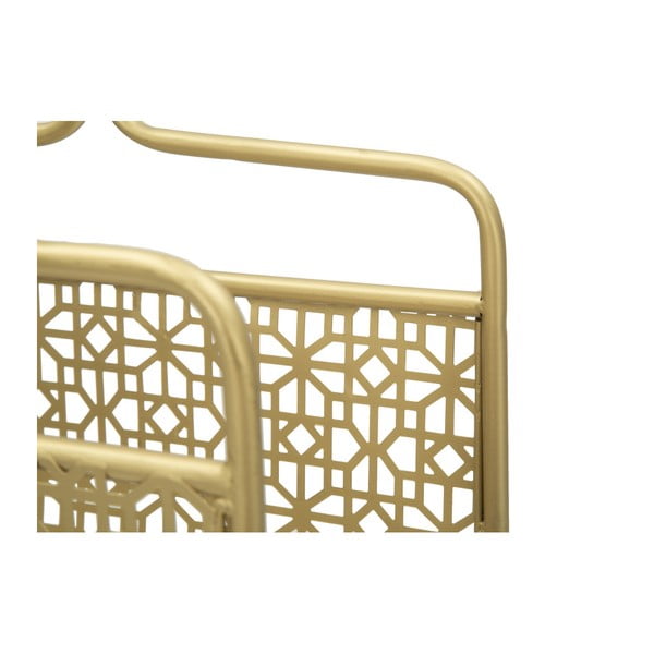 Portariviste in metallo color oro Trivola Glam - Mauro Ferretti-image-1