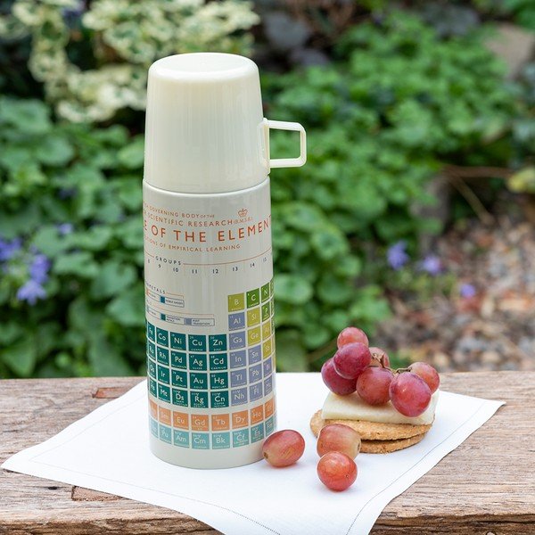 Borraccia termica color crema 350 ml Periodic Table – Rex London-image-3