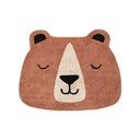 Tappeto per bambini marrone in cotone lavabile/tessuto a mano 101x120 cm Snuggle Benni – Hanse Home